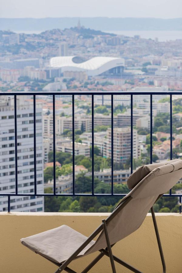Panoramic View Of Marseille For Two Apartment Exterior foto