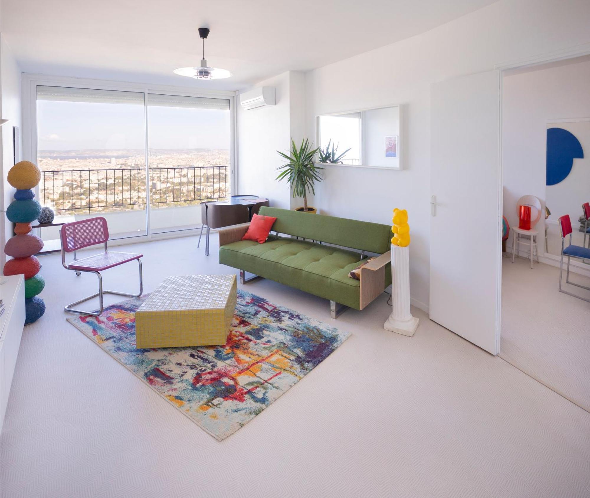 Panoramic View Of Marseille For Two Apartment Exterior foto
